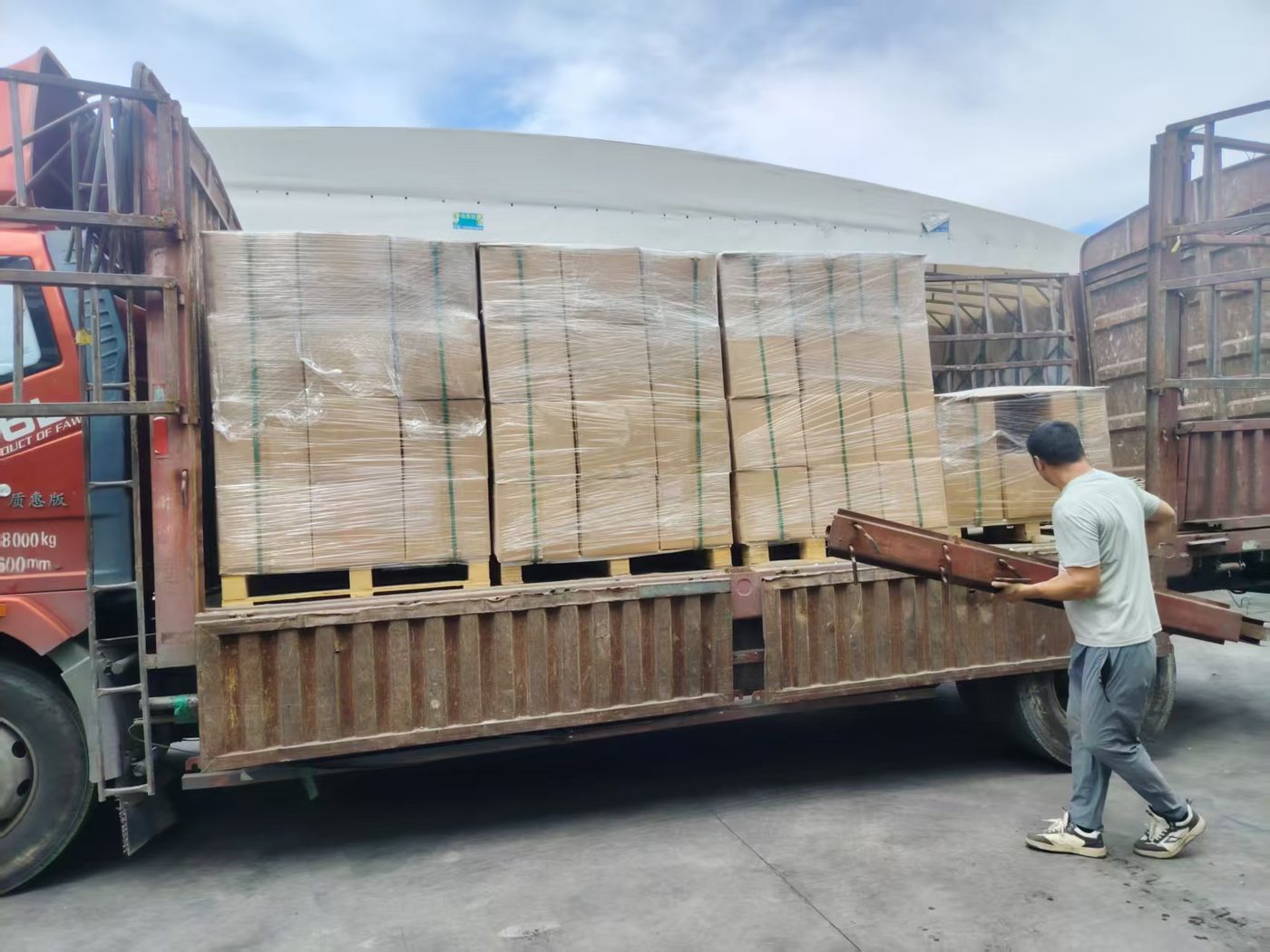 Factory shipment